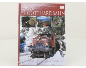 Set van 2 spoorwegenboeken Gotthard: Königin der Alpenbahnen en Mythos Gotthardbahn - Harcover #8752