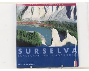 Set van 4 spoorwegenboeken GlacierExpress St. Moritz - Zermatt, Surselva: Landschaft am jungen Rhein, Faszination Alpenbahn en Schweizer Eisenbahnen - Hardcover #8770