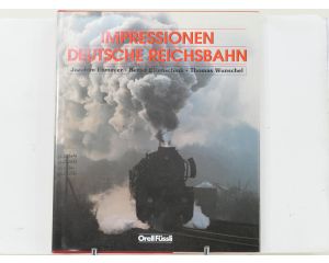 Set van 3 spoorwegenboeken Dampflok-Rhapsodie, Impressionen Deutsche Reichsbahn en Dampfimpressionen in Deutschland - Hardcover #8772