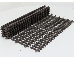 LGB 10600 Set 12St. Gerades Gleis, 600mm, Met Schroefbare railverbinders