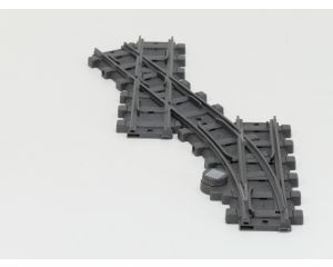 Playmobil 4389 & 4390 Set RC-train Rails wissel links & Spoor-Kruising