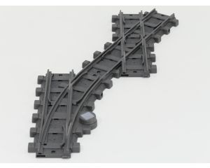 Playmobil 4388 & 4390 RC-train rails wissel rechts & Spoor-Kruising