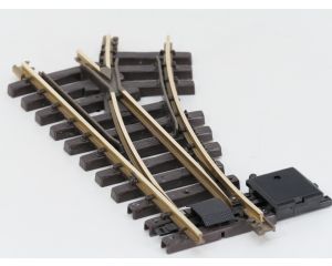 LGB 12000 Handweiche rechts,R1,30 Grad, Met Schroefbare railverbinders