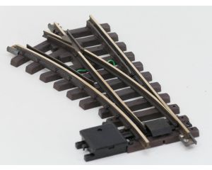 LGB 12100 Handweiche links,R1,30 Grad, Met Schroefbare railverbinders