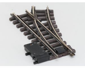LGB 12050 Elekt.Weiche rechts,R1,30 Grad.Met Schroefbare railverbinders