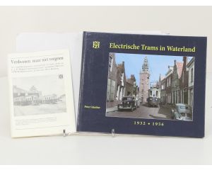 Boek & brochure set – Electrische Trams in Waterland (1932–1956) + “Verdwenen maar niet vergeten” – NZH tramgeschiedenis #8876