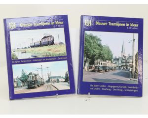Set van 2 boeken – Blauwe Tramlijnen in kleur (NZH) - Hardcover #8877