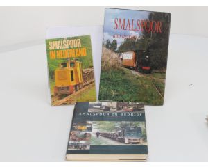 Boekenset smalspoor Nederland en kustlijnen (3 boeken) #8901