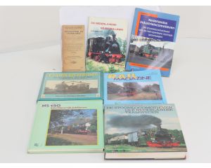 Boekenset Nederlandse spoorwegen, trams en locomotieven (8 boeken) #8902