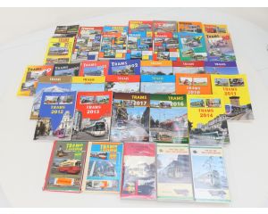 Grote Trams-jaarboeken en video set (34 boeken & 3 videobanden) #8904
