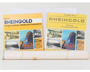 Boekenset Rheingold – luxe trein Nederland–Zwitserland (2 boeken + affiche) - Hardcover #8914