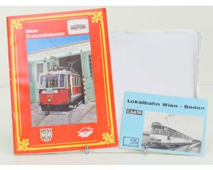 Set van 2 boeken – Wiener Straßenbahn & Lokalbahn Wien–Baden #8920