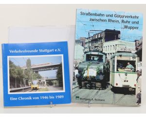 Set van 2 boeken – Duitse tramgeschiedenis Stuttgart & Rijn-Ruhrgebied - Hardcover #8921