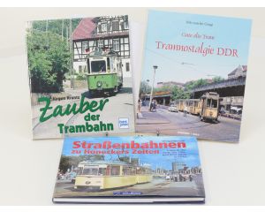 Set van 3 boeken – Tramgeschiedenis DDR en Duitse trams - Hardcover #8923