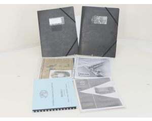 Archiefset spoorwegdocumentatie – technische brochures, handleidingen en mappen #8927