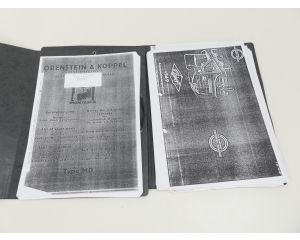 Archiefset spoorwegdocumentatie – technische brochures, handleidingen en mappen #8927