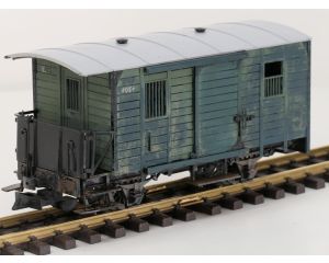 LGB 3019 A Gepäckwagen Zillertalbahn, Gesupert und gealtert