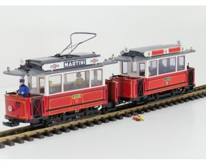 LGB 2036 & 3600 Strassenbahn Triebwagen mit Beiwagen