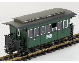 LGB 30200 DEV 9 personenwagon, Metallrader