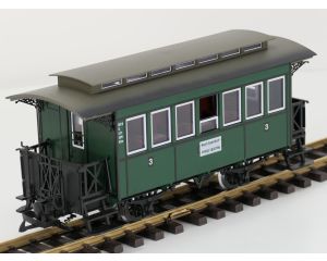 LGB 30200 DEV 9 personenwagon, Metallrader