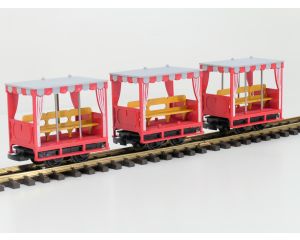 LGB 3041 Set van 3 Veldbaanwagon's