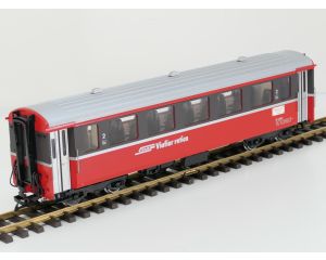 LGB 33670 RhB-Personenwagen B 2467 2. Klasse, Kugellager Achsen, Stromabnahme, Metallrader, Innenbeleuchtung
