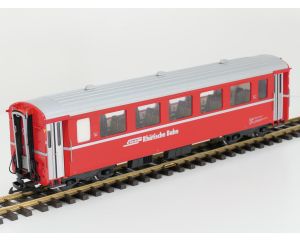 LGB 34670 Rhb-Personenwagen 1. Klasse, 4 st Kugellager Achsen, Stromabnahme, Innenbeleuchtung