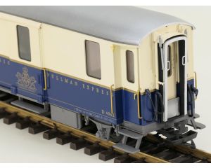 LGB 40840 Alpine Classic-Gepäckwagen, D4062 2 st Kugellager Achsen, Stromabnahme, Innenbeleuchtung