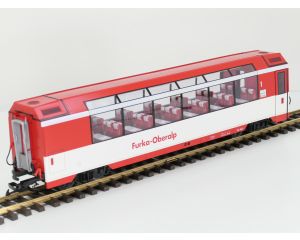 LGB 30660 1.Kl AS4027 Furka - Oberalp RhB, 4 st Kugellager Achsen, Stromabnahme, Innenbeleuchtung