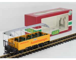 LGB 3025 RhB-Aussichtswagen B 3025, Metallrader
