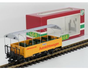 LGB 3025 RhB-Aussichtswagen B 3025, Metallrader