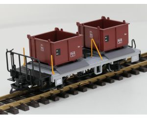 LGB 41140 RhB-Behältertragwagen Lbk 8642, Metallrader