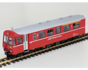 LGB 31900 RhB-Steuerwagen ABt 1702, Digital, 4 st Kugellager Achsen, Stromabnahme, Innenbeleuchtung