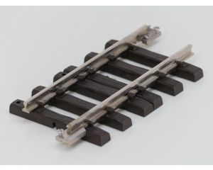 LGB 14150 Gerades Gleis vernickelt, 150 mm, Met Schroefbare railverbinders