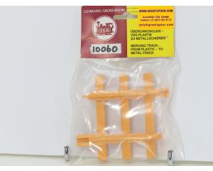 LGB 10060 Kunststof Rail overgangs-adaptor tussen kunststofrail en standaard lgb (10000 /11000) rails