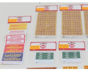 LGB Beschriftungsbogen Stickerset 