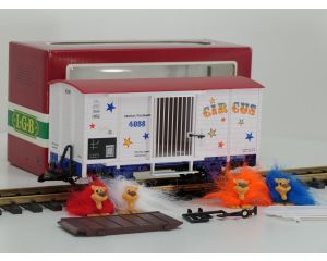 LGB 4036 circuswagen met dieren en accessoires