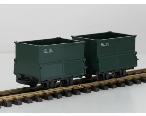 LGB 40190 bulkgoederenwagon set, 2 stuks