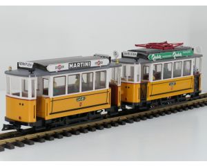LGB 2035 & 3500 Strassenbahn Triebwagen mit Beiwagen
