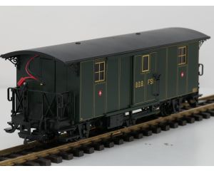LGB 40330 F51 B.D.B. Post/Packwagen mit Innenbeleuchtung