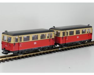 LGB 21650 DR Schienenbus set mit Metallrädern