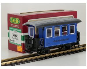 LGB 34075 Personenwagen Bi 31 Club 760 Schilcherschaukel mit 3 Figuren