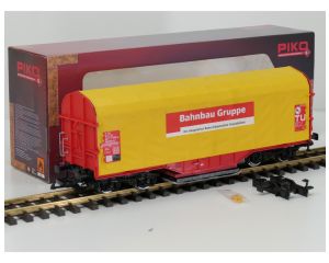PIKO 37720 G Schiebeplanenwagen DB Raillion V, Metallrader