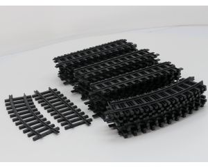 LGB 100 / 110 Set Kunststof 30cm recht / bocht R1 Gleise 45 stuks 