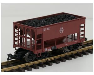 Piko 37800 DB Güterwagen 699 042 mit Metallrader & Beladung