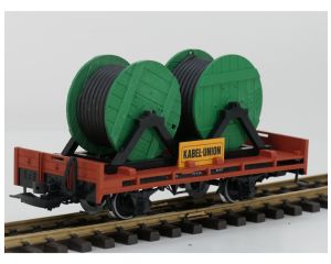 LGB 4002 Haspelwagon Kabel - Union mit Metallrader