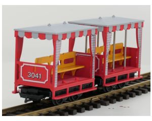LGB 3041 Set van 2 Veldbaanwagon's