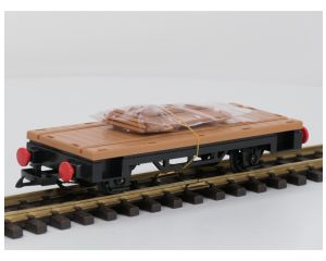 Playmobil 4105 Platte wagen met bouwdeeltjes