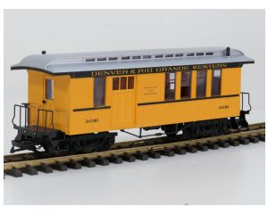 LGB 3081 Baggage & Express car No 3081 Denver & Rio Grande Western