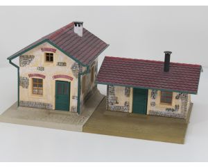 Pola 330900 Bahnhof Kleinbach gebouwd model (2 delen), Verlichting
